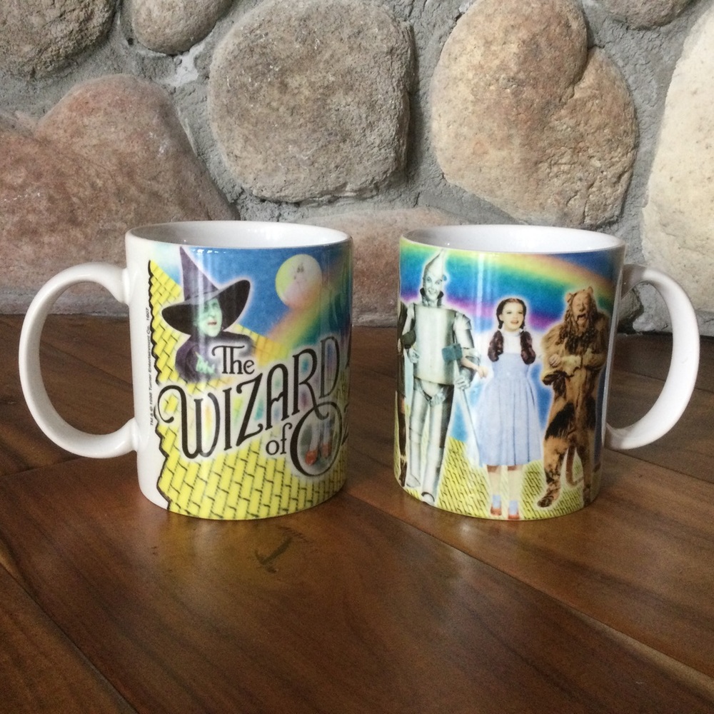 Wizard of Oz Mugs Set of 2